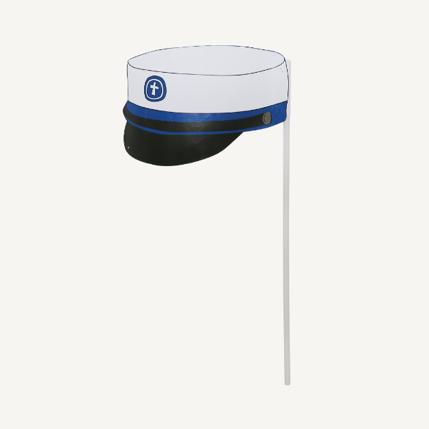 Picture of Flag, student hat