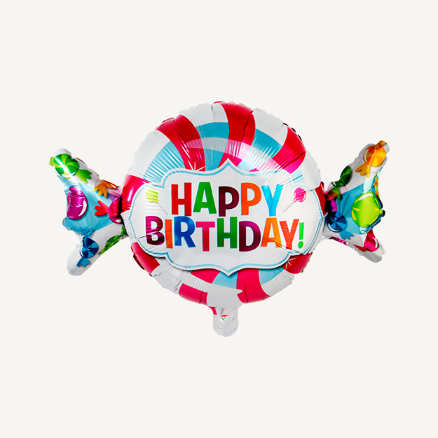 Picture of Foil balloon, happy birthday