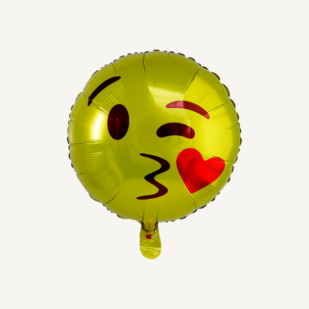 Billede af Folieballon, emoji