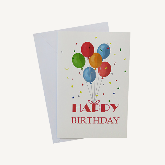 Picture of Card, happy birthday