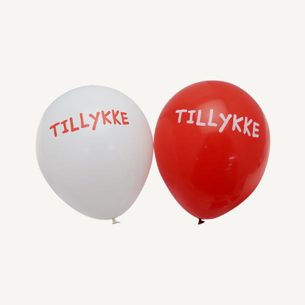 Billede af Balloner, tillykke