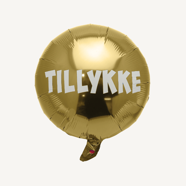Picture of Foil balloon, tillykke 