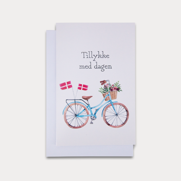 Picture of Card, bicycle 
