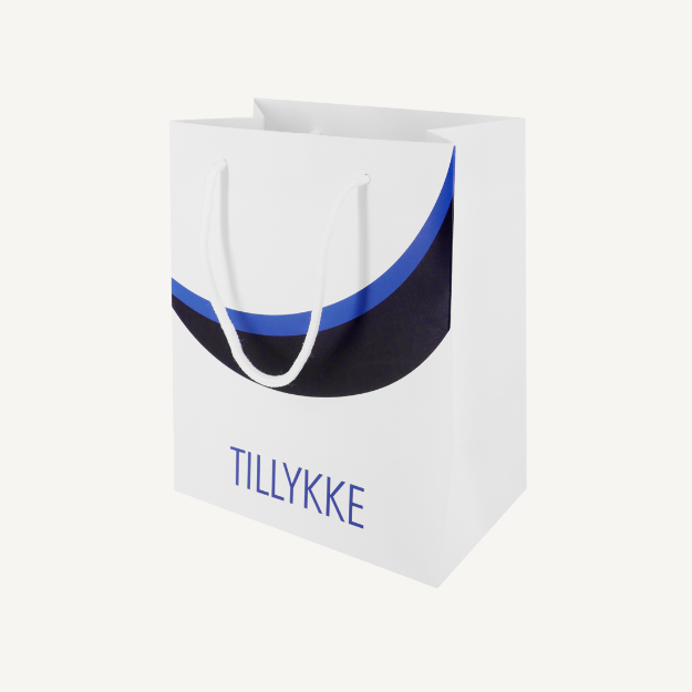 Picture of Gift bag blue student 