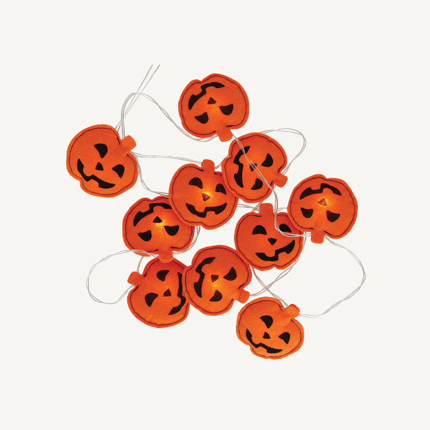 Picture of LED chain, pumpkin