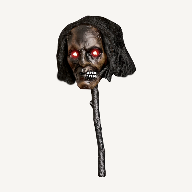 Picture of Skull on stick with LED