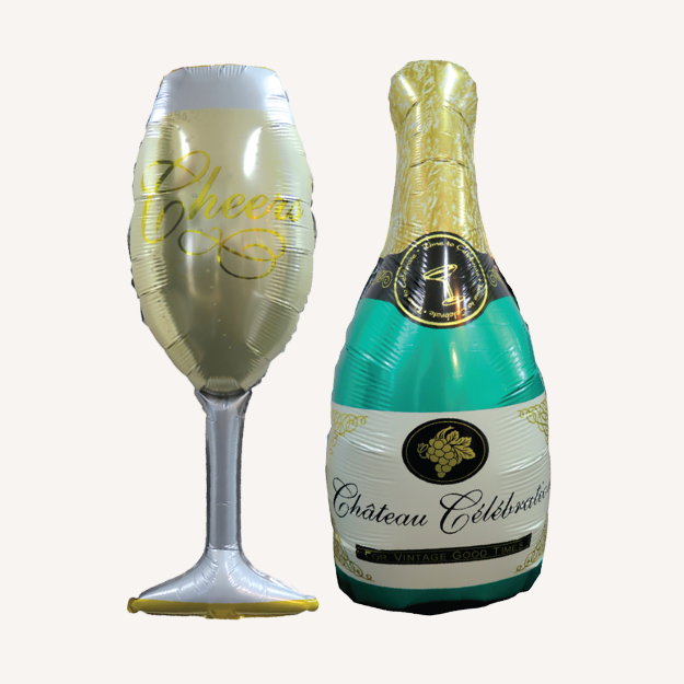 Picture of Foilballoon, champagne