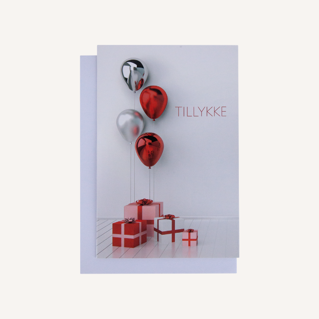 Picture of Card, tillykke