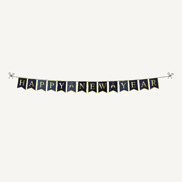 Picture of Garland, happy new year