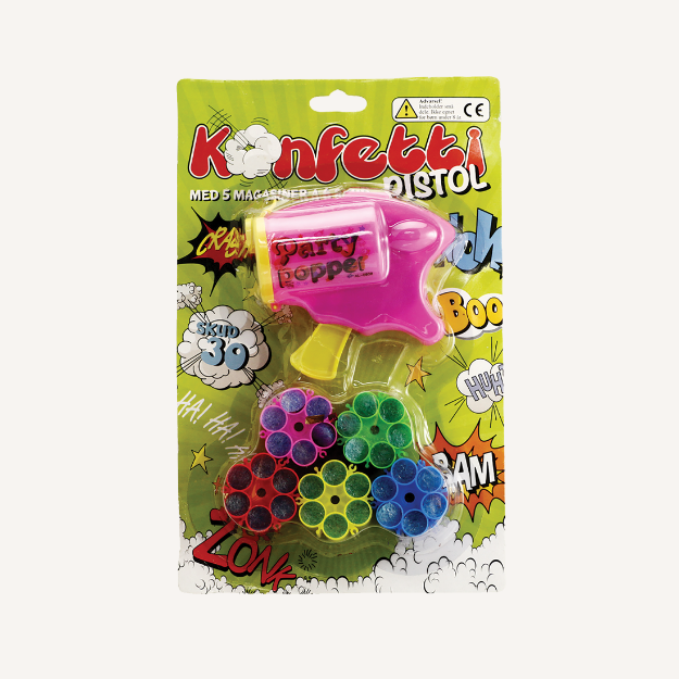 Picture of Confetti gun popper with ammunition