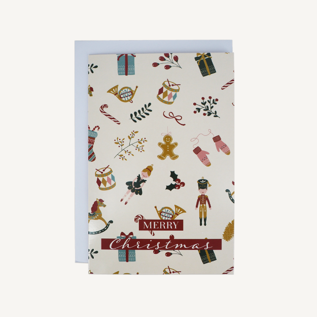 Picture of Card, merry christmas